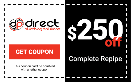 Complete Repipe Coupon - Direct Plumbing Solutions in Vancouver, WA